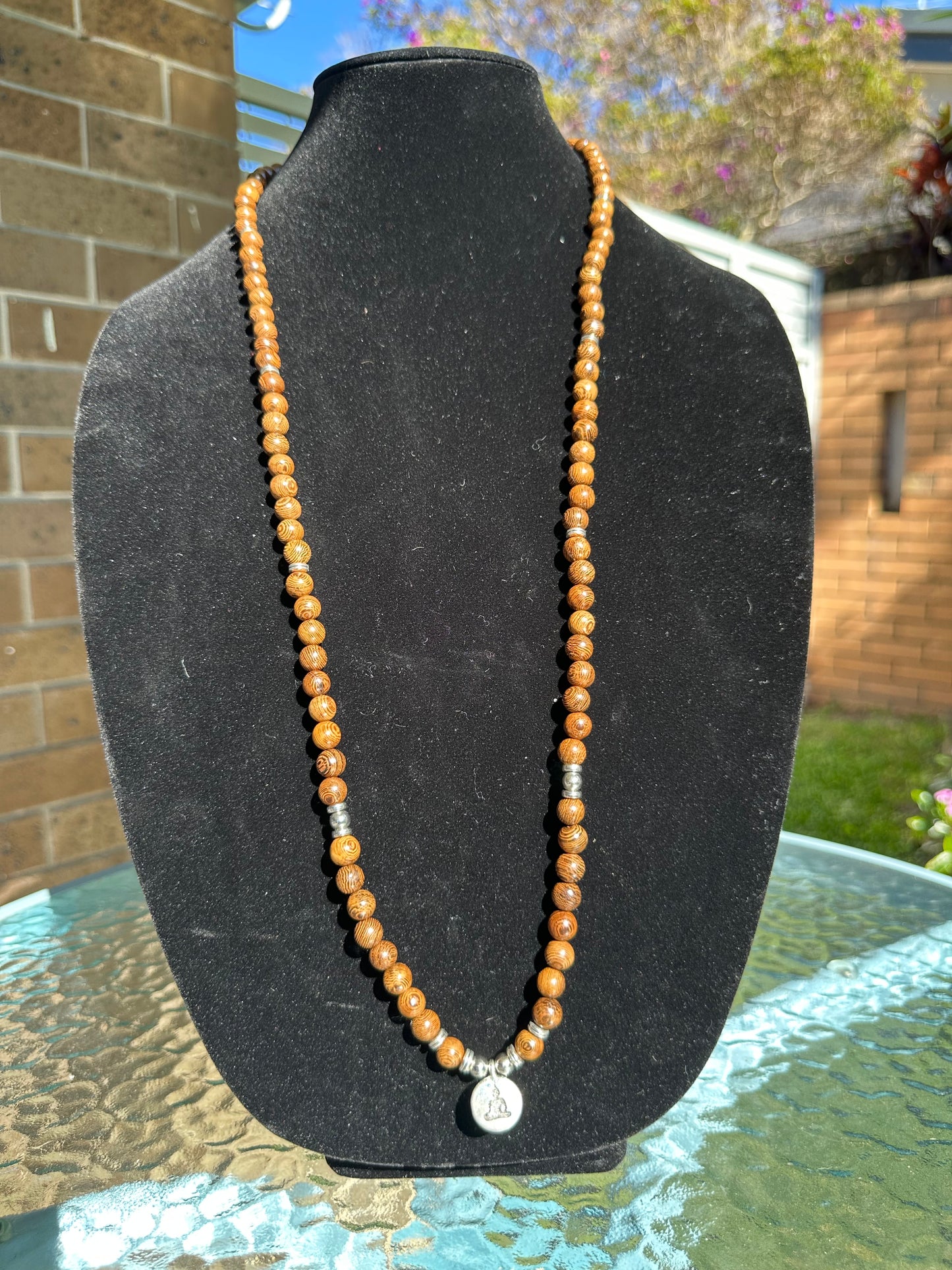 Wooden prayer bead Mala