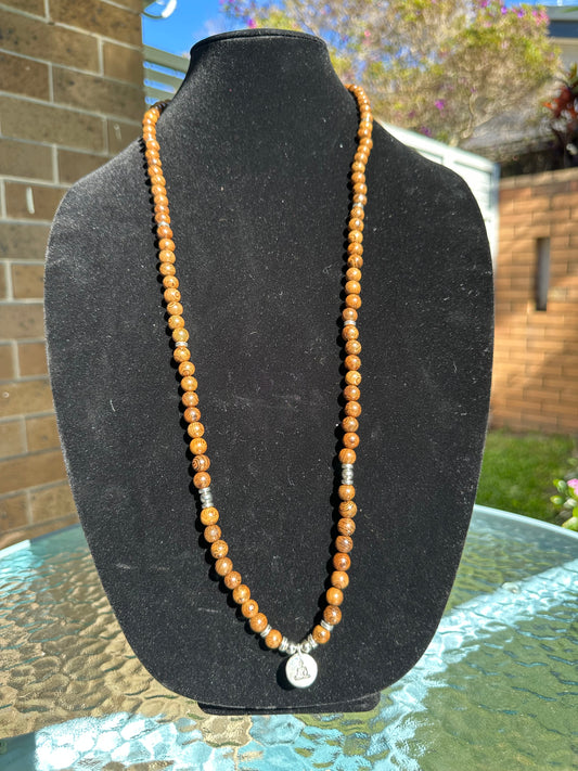 Wooden prayer bead Mala