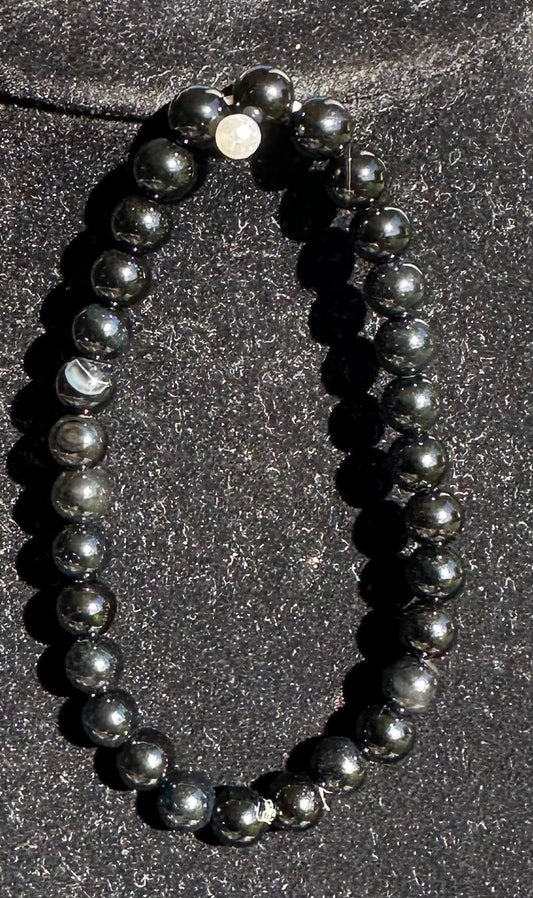 Black obsidian Bracelet
