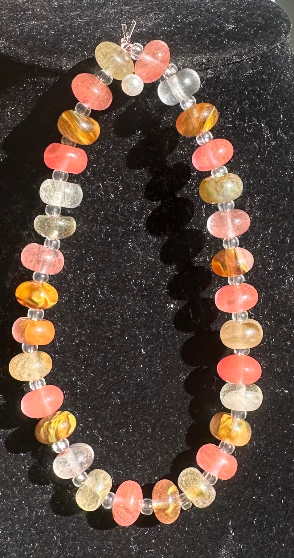 Watermelon tourmaline Bracelet