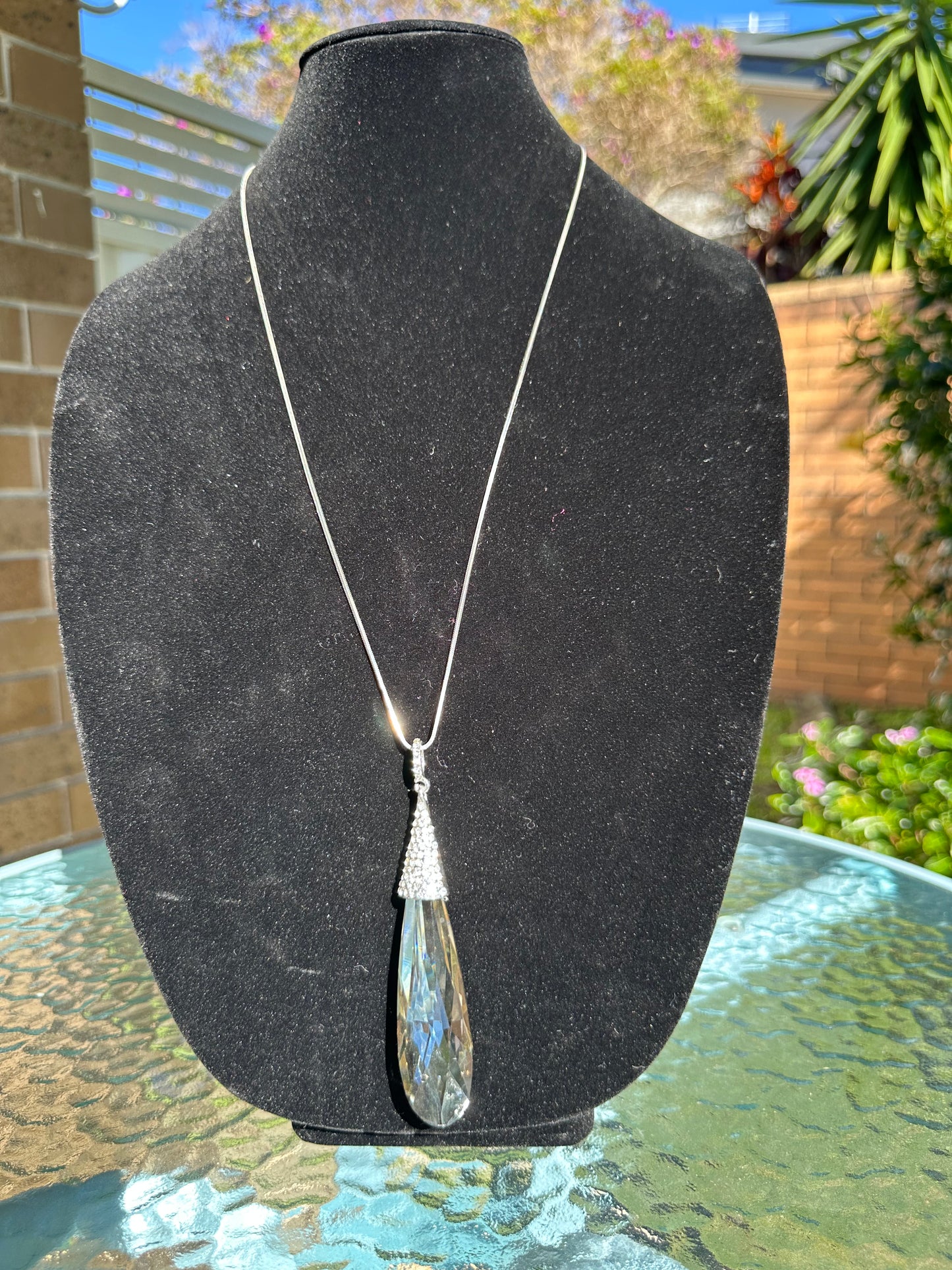Korean Crystal pendant Necklace