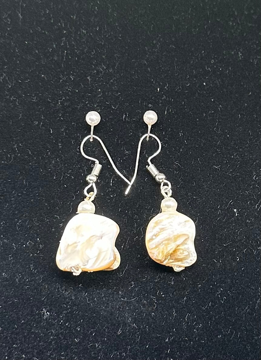Keshi Pearl Earrings