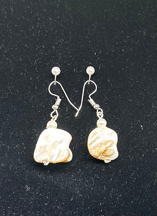 Keshi Pearl Earrings
