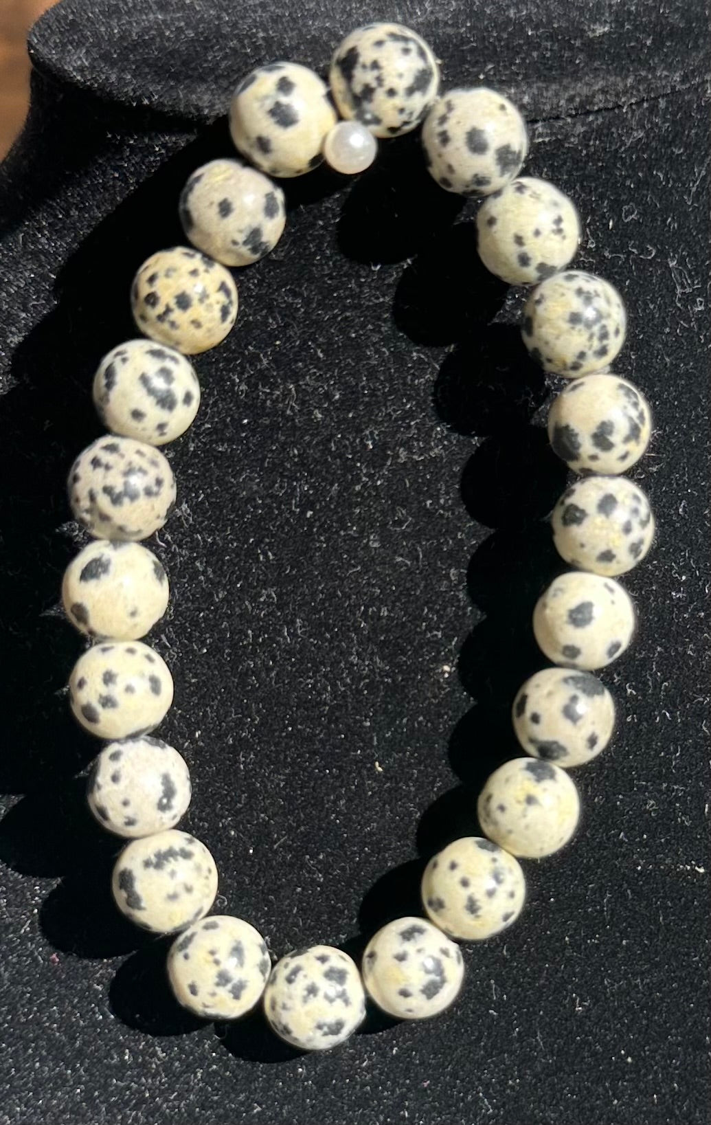 Dalmation Jasper Bracelet