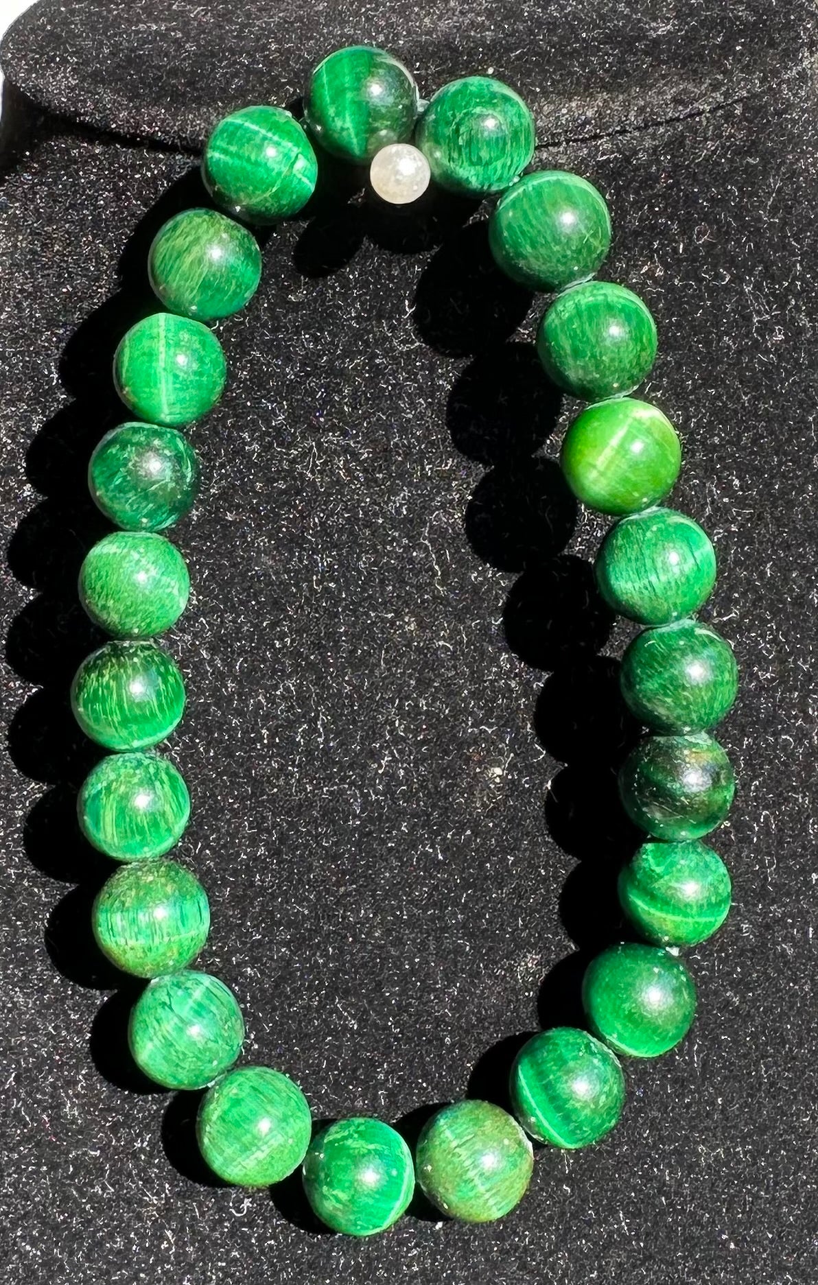 Green tigers eye Bracelet