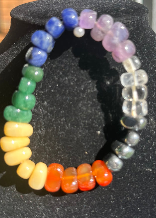 Chunky chakra Bracelet